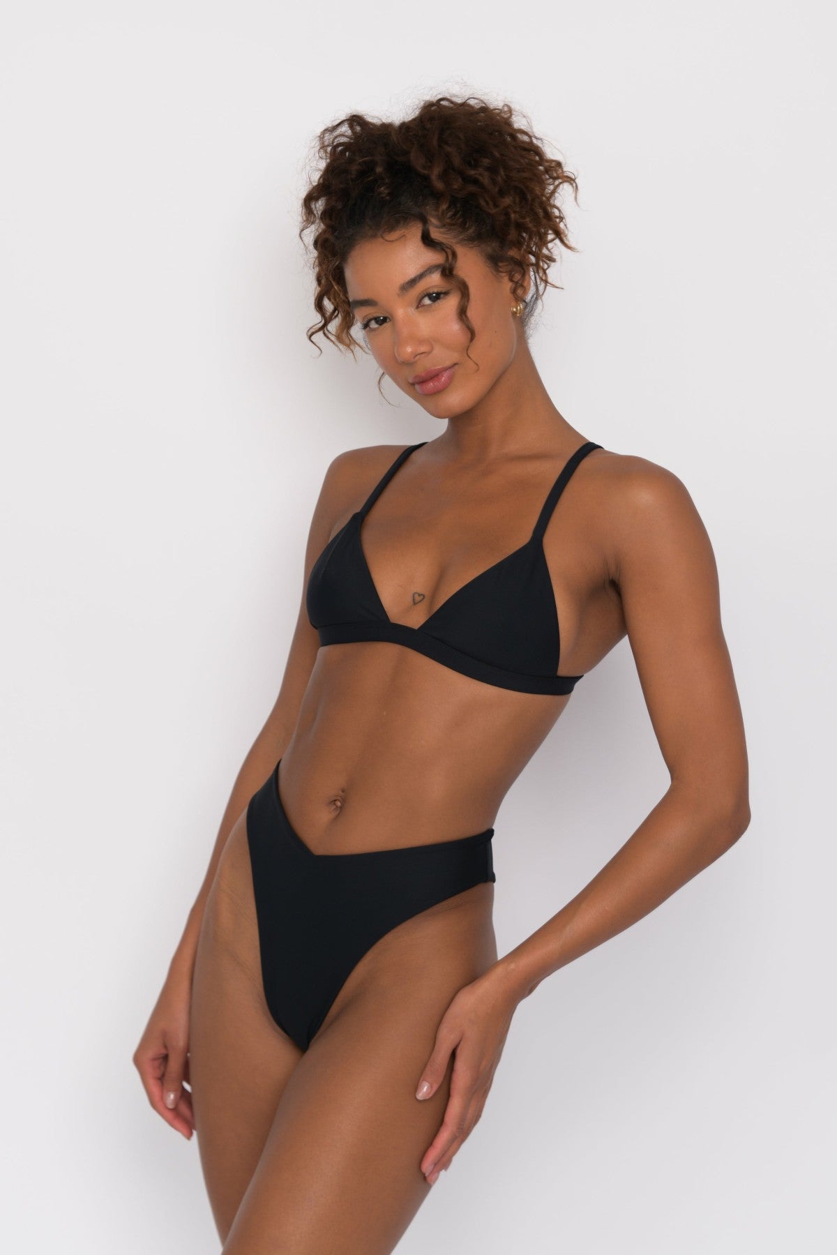Iggy Bikini Bottom in Black | Skatie