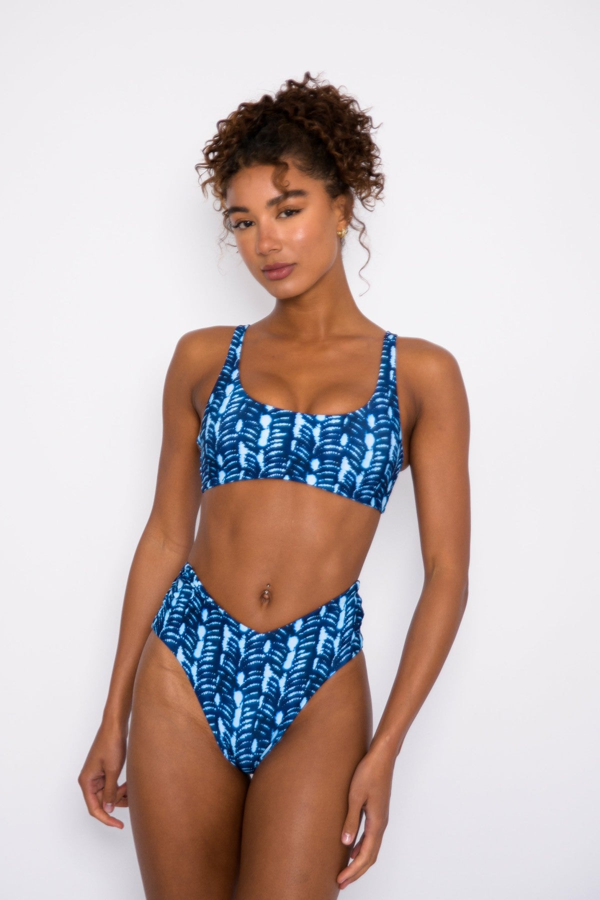 Mya Bikini Top in Azul | Skatie