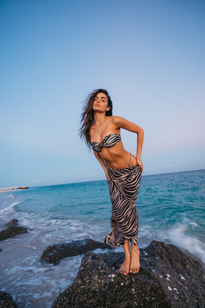 Marissa Skirt Satin in Gasparilla | Skatie