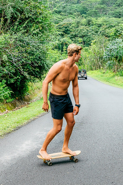 Nick Swim Trunk in Black | Skatie