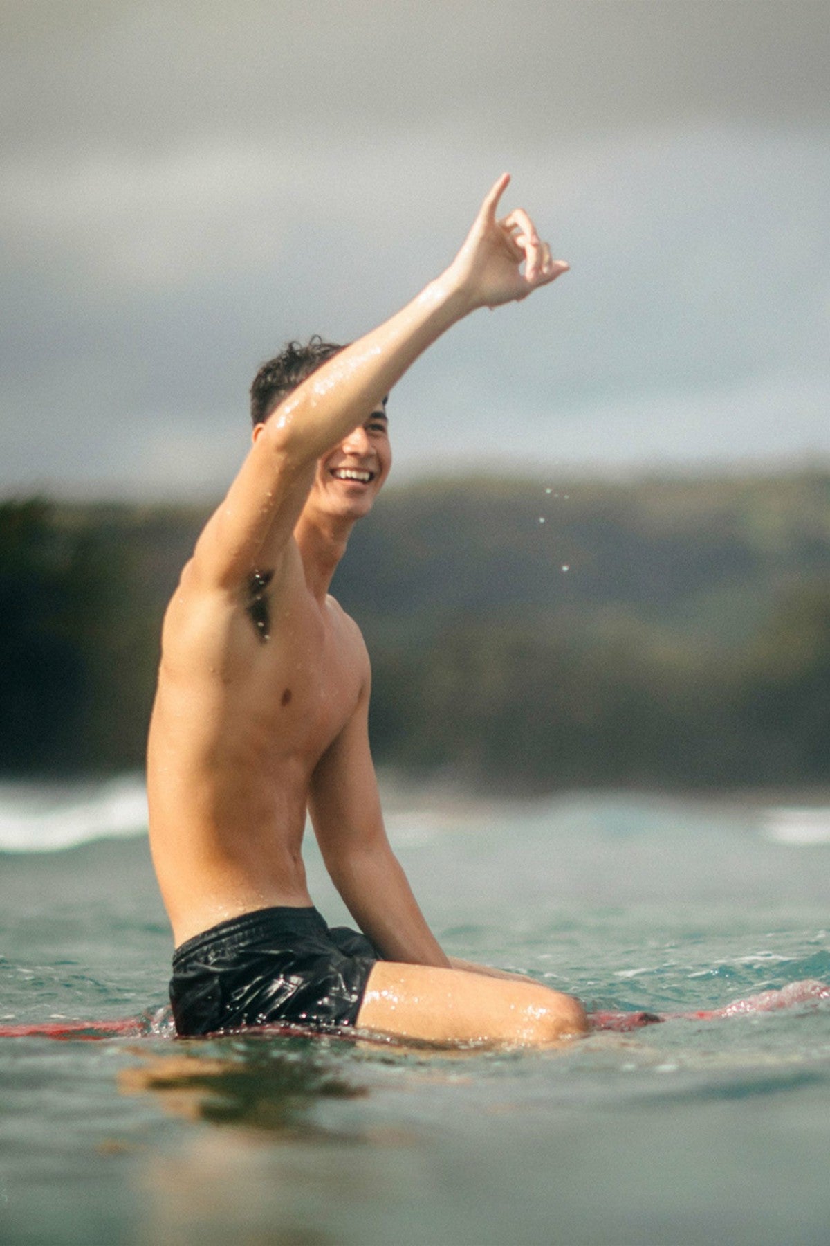 Nick Swim Trunk in Black | Skatie