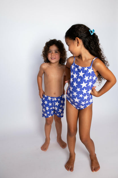 Jones Swim Trunks in Mustang | Skatie
