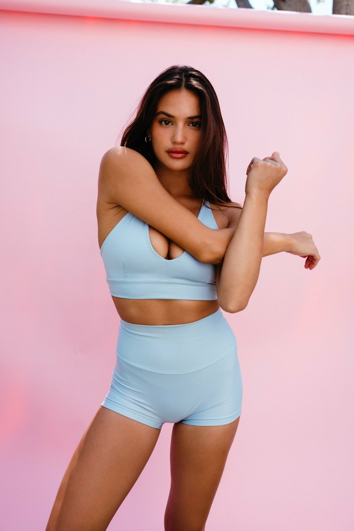 Amber Sports Bra in Baby | Skatie