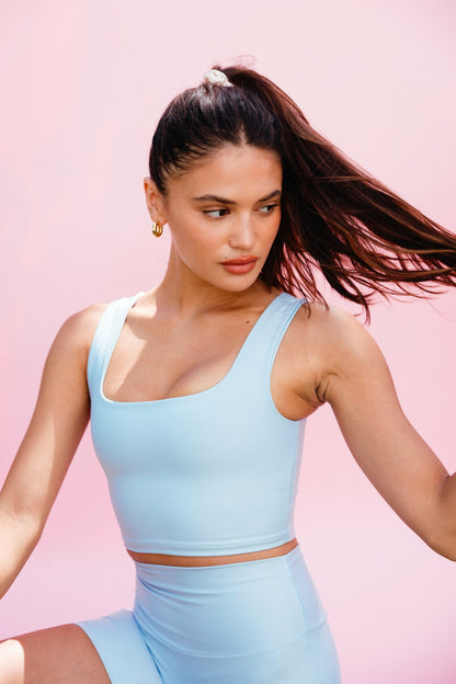 Carter Sports Bra in Baby | Skatie