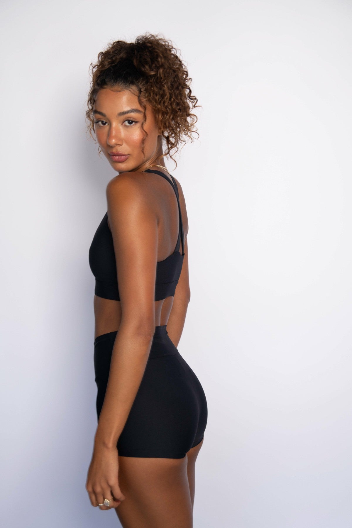 Cece Booty Short in Black | Skatie