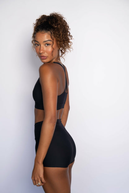 Cece Booty Short in Black | Skatie