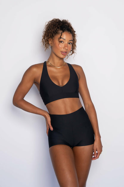 Cece Booty Short in Black | Skatie