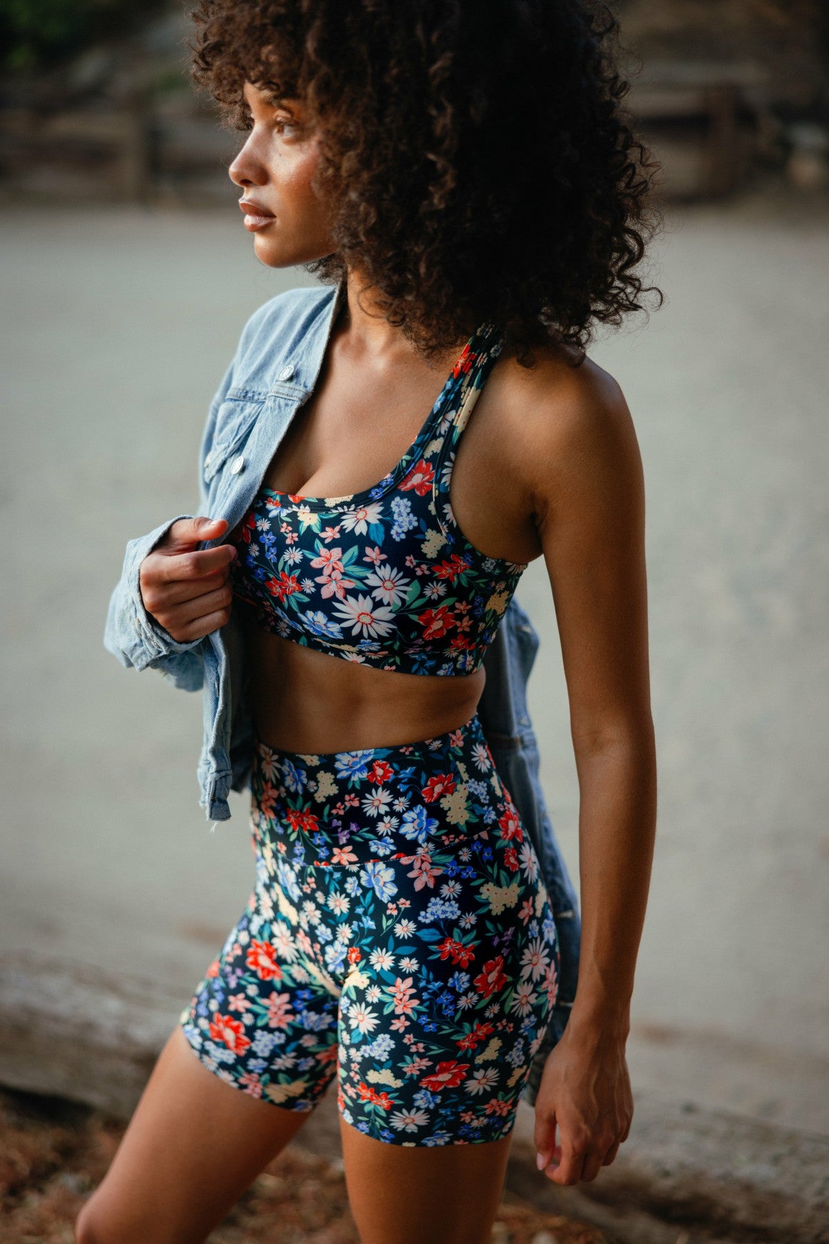Cece Bike Short in Prairie | Skatie
