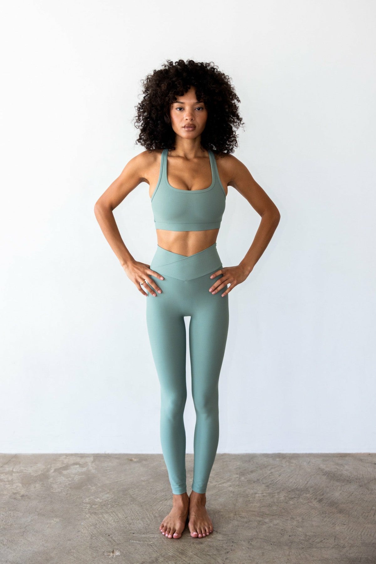 Mimi Legging in Sage | Skatie