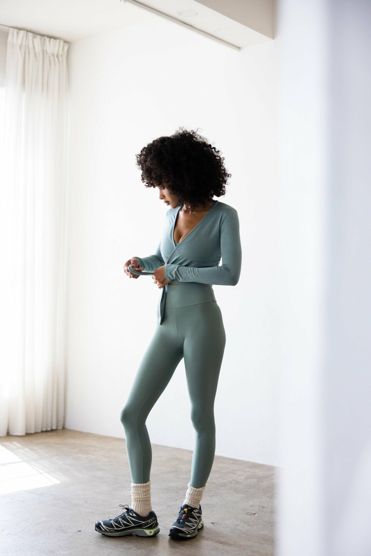 Cece Legging in Sage | Skatie