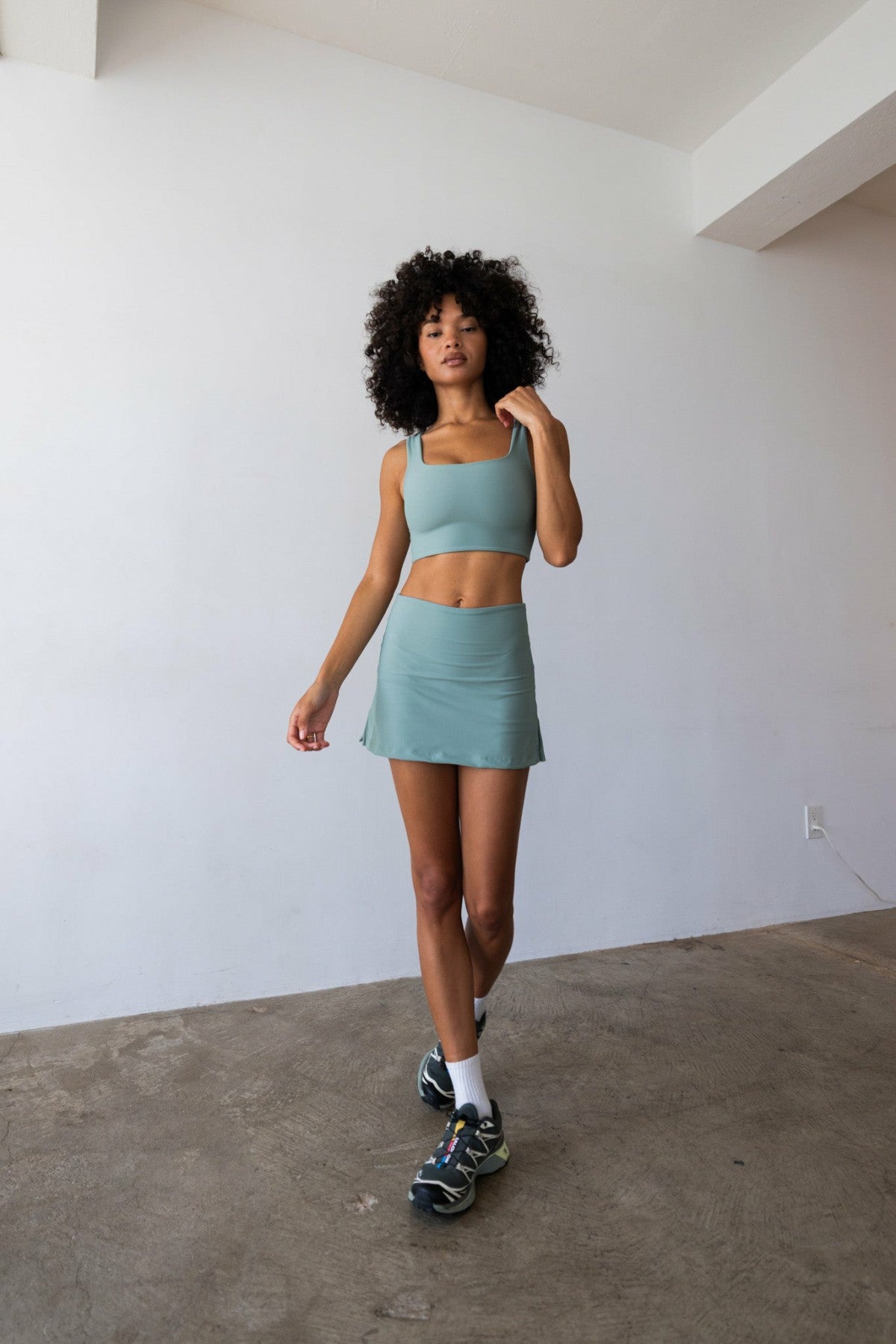Naomi Skirt in Sage | Skatie