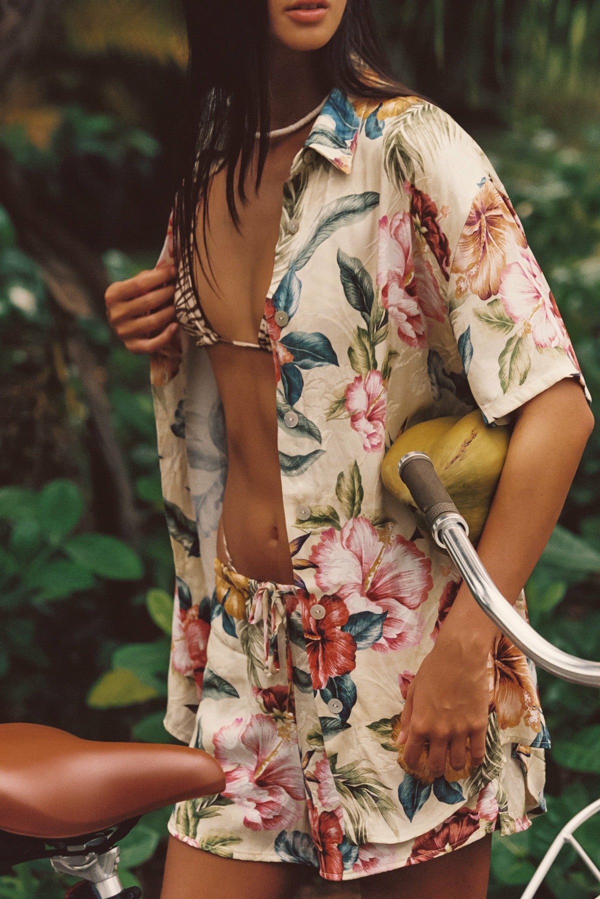 Tommy Button Down in Lei | Skatie