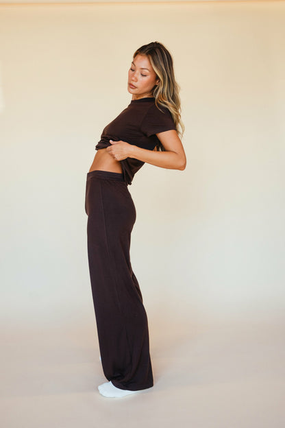 Bestie Tee Jersey in Toasted | Skatie