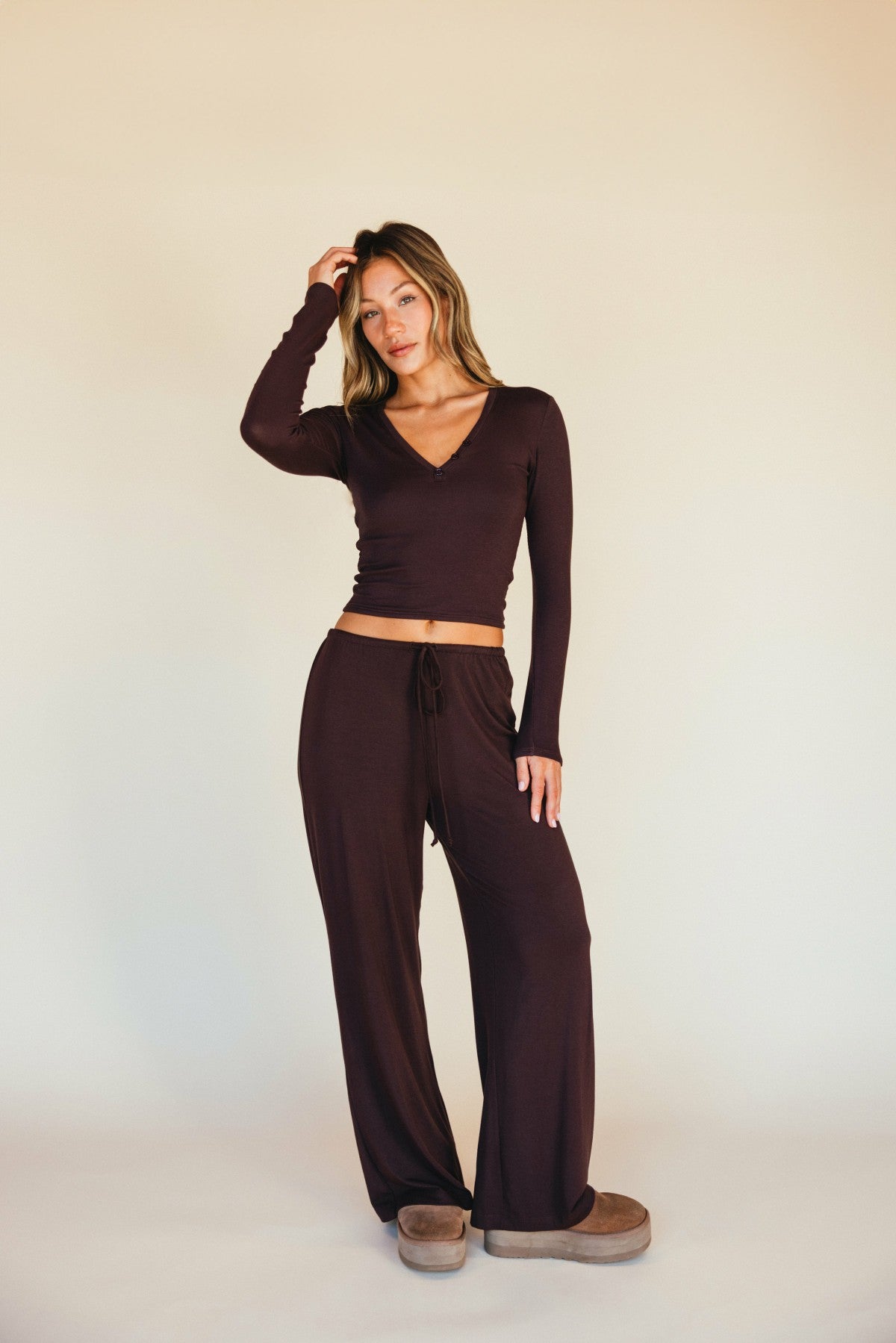 Ritchie Pants Jersey in Toasted | Skatie