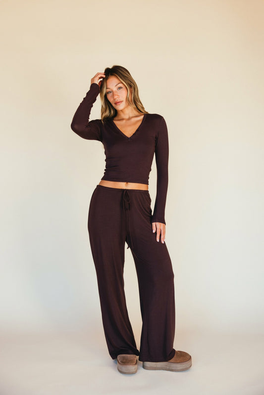 Ritchie Pants Jersey in Toasted | Skatie
