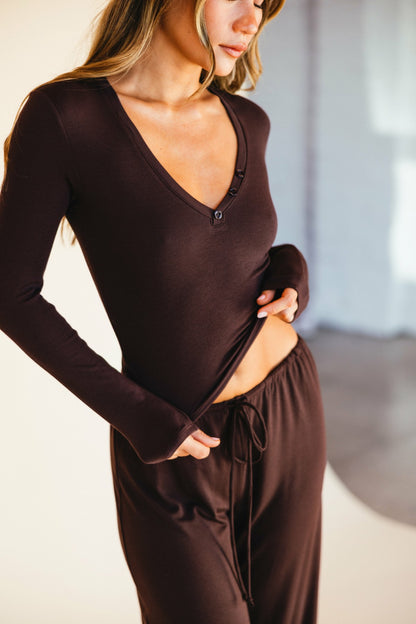 Ritchie Pants Jersey in Toasted | Skatie