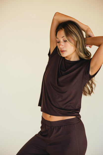 James Boxer Pants Jersey in Toasted | Skatie