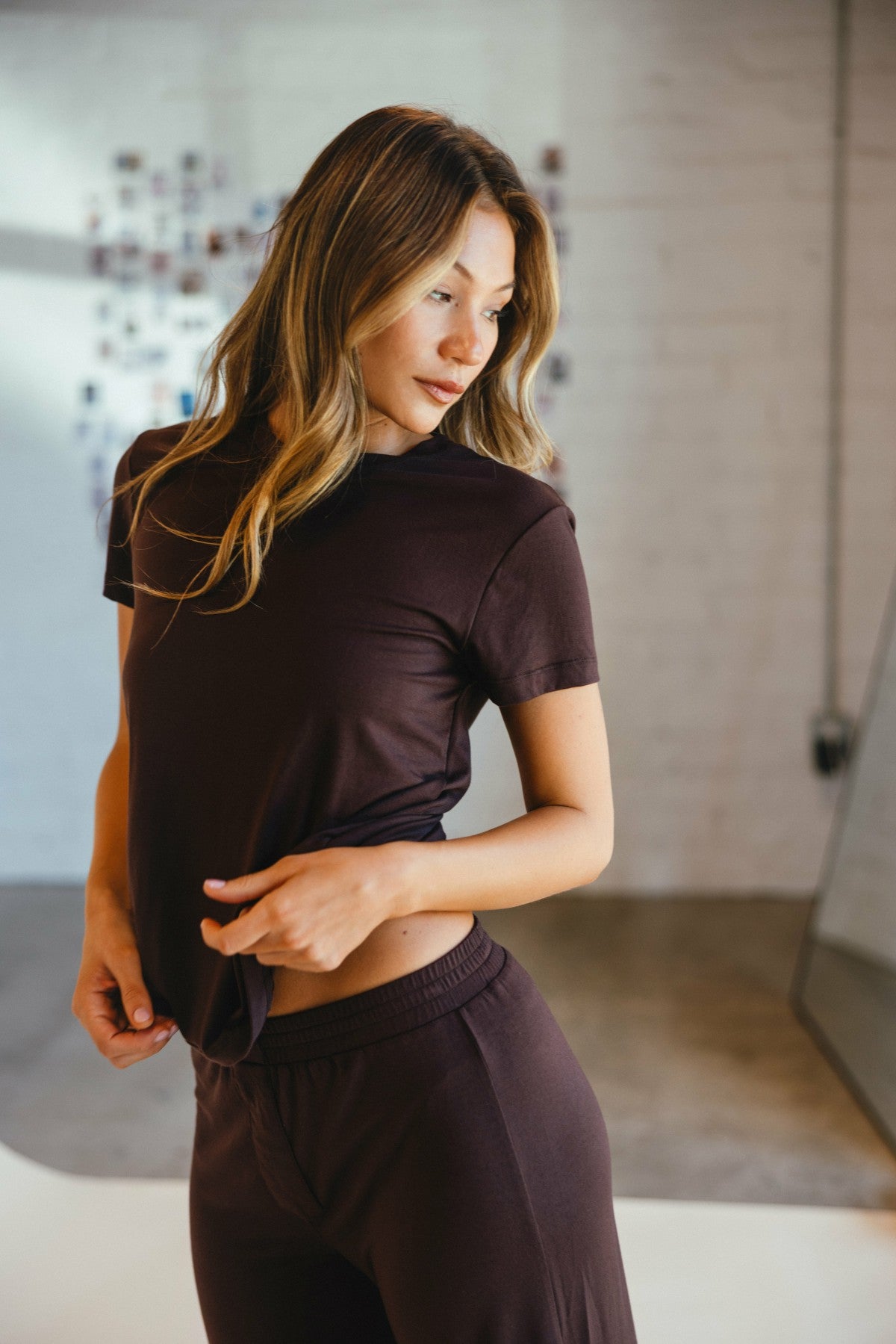 James Boxer Pants Jersey in Toasted | Skatie