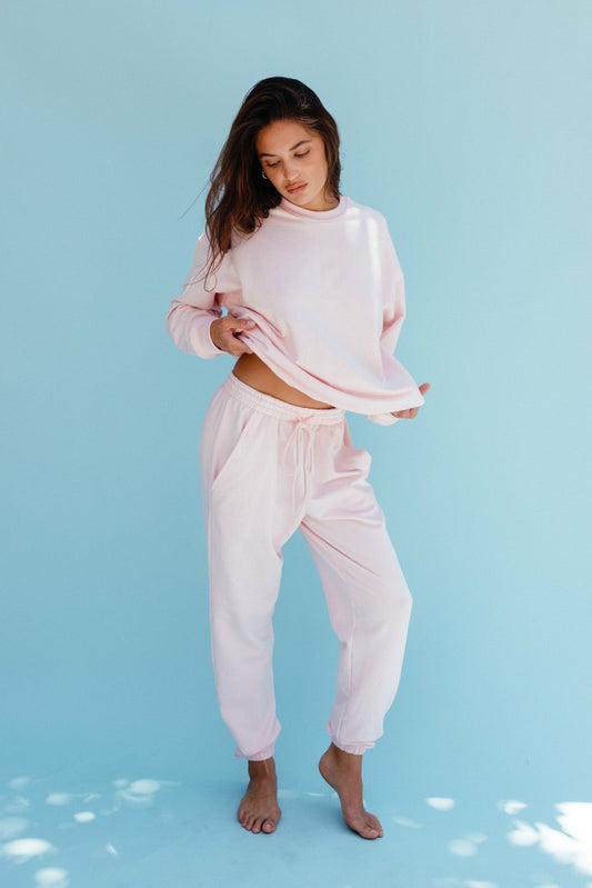CLOUDLUX Rocky Sweatpants in Bubblegum | Skatie