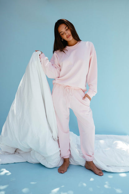 CLOUDLUX Rocky Sweatpants in Bubblegum | Skatie