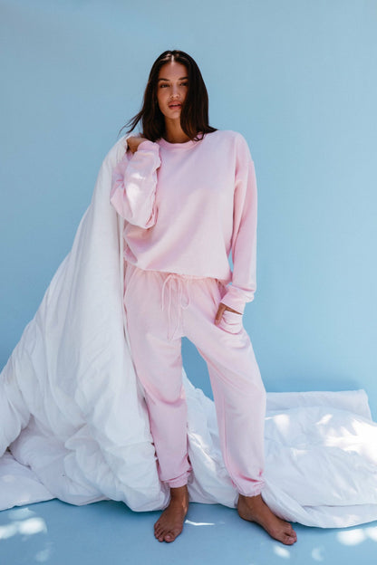 CLOUDLUX Rocky Sweatpants in Bubblegum | Skatie