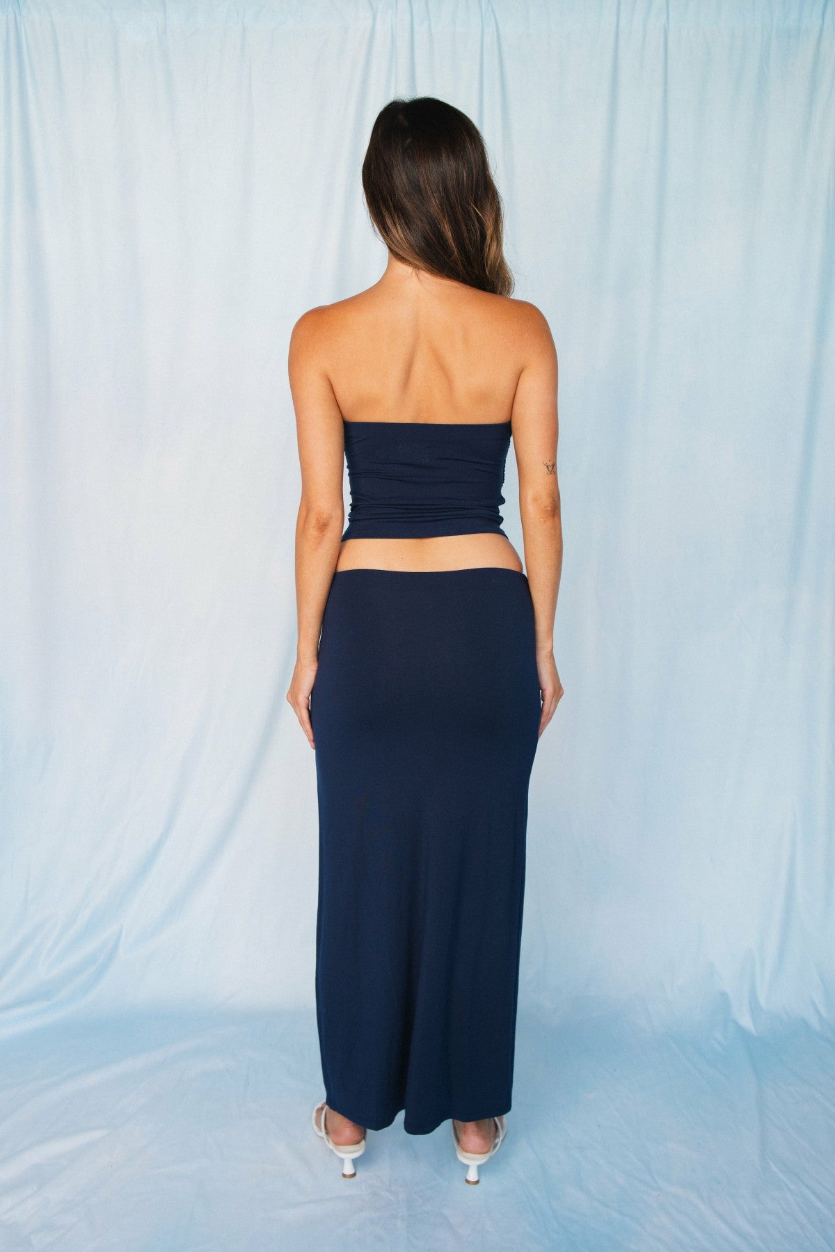 Billie Maxi Skirt Jersey in Twilight | Skatie