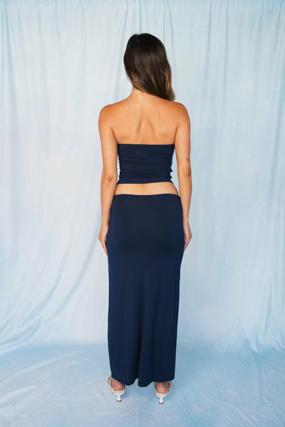 Billie Maxi Skirt Jersey in Twilight | Skatie