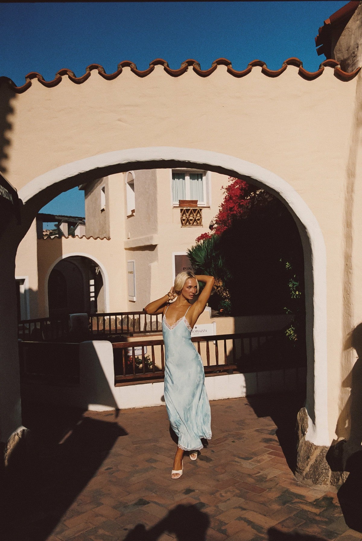 Elodie Dress in Sky | Skatie