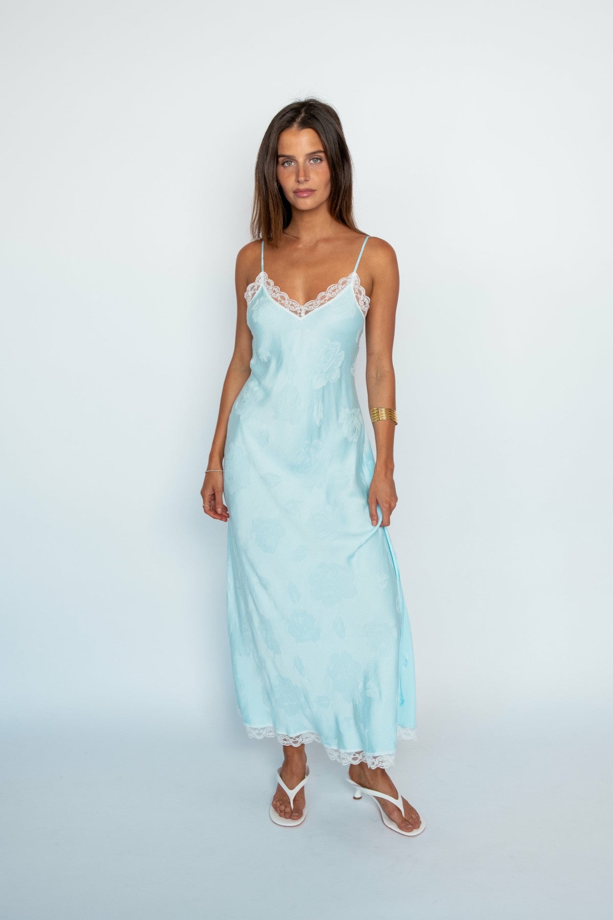 Elodie Dress in Sky | Skatie