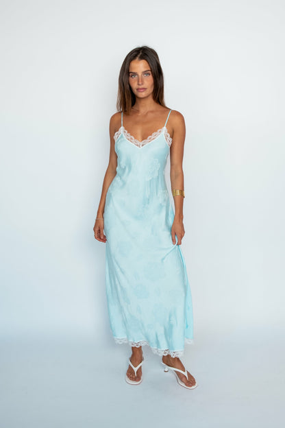 Elodie Dress in Sky | Skatie