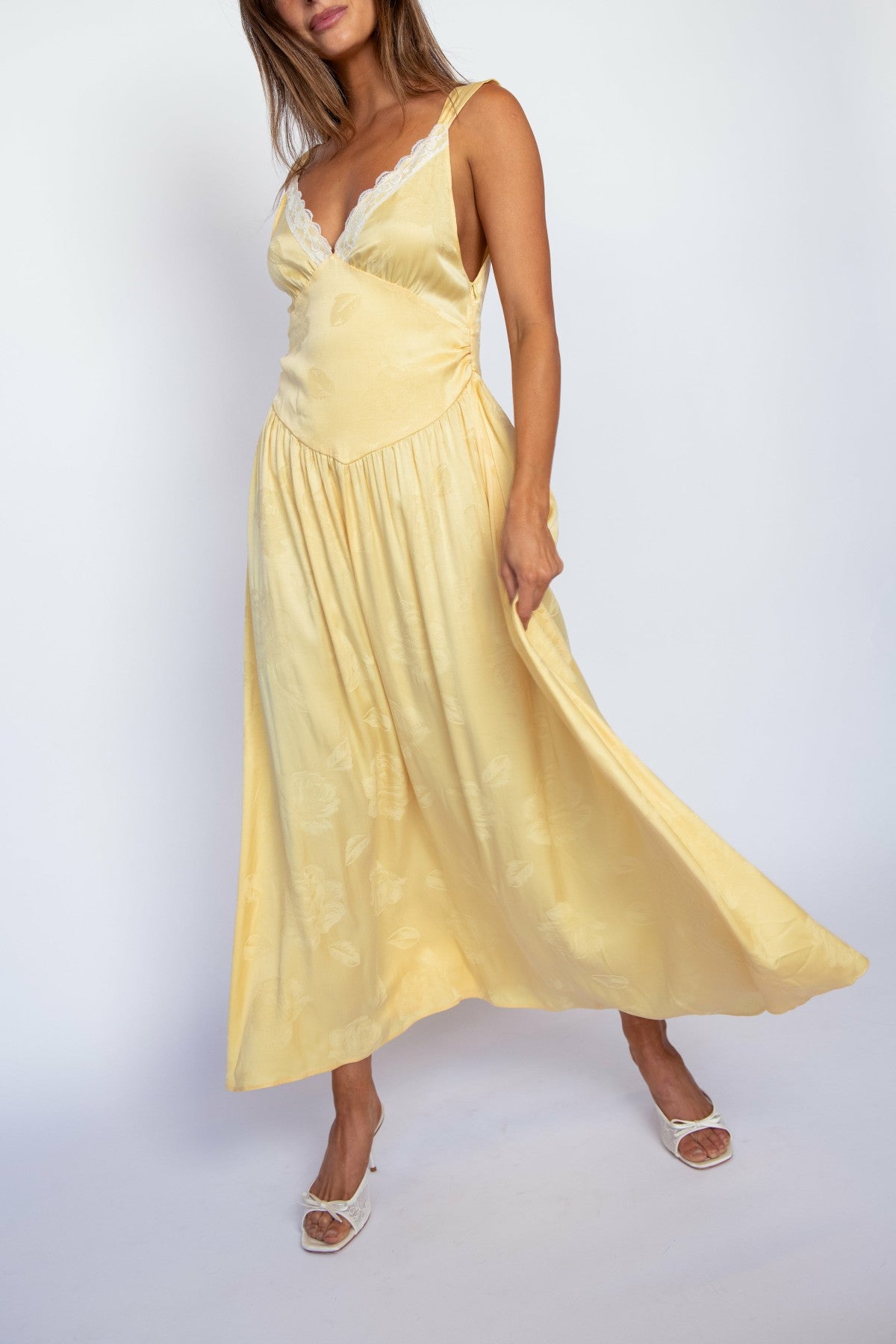 Perla Dress in Lemon | Skatie
