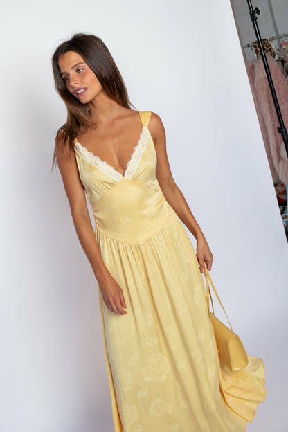 Perla Dress in Lemon | Skatie