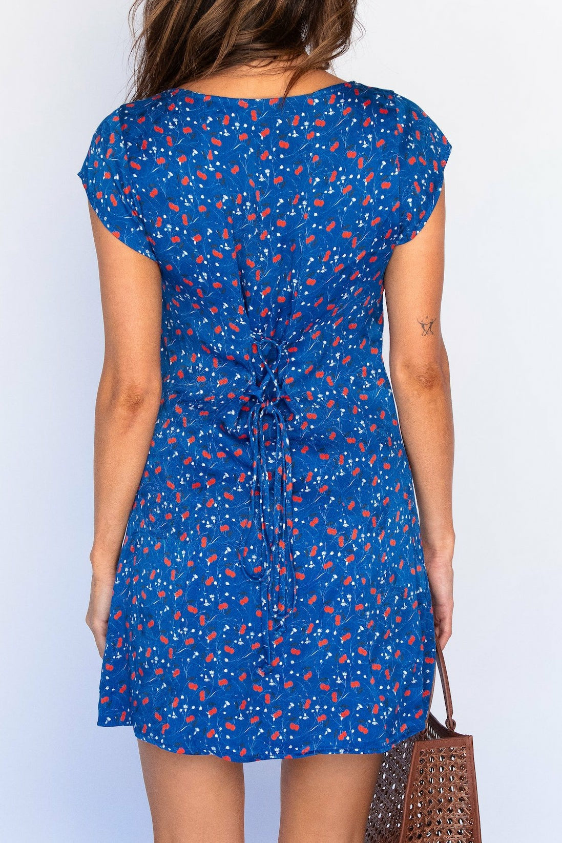 Lana Mini Dress in Bronco | Skatie