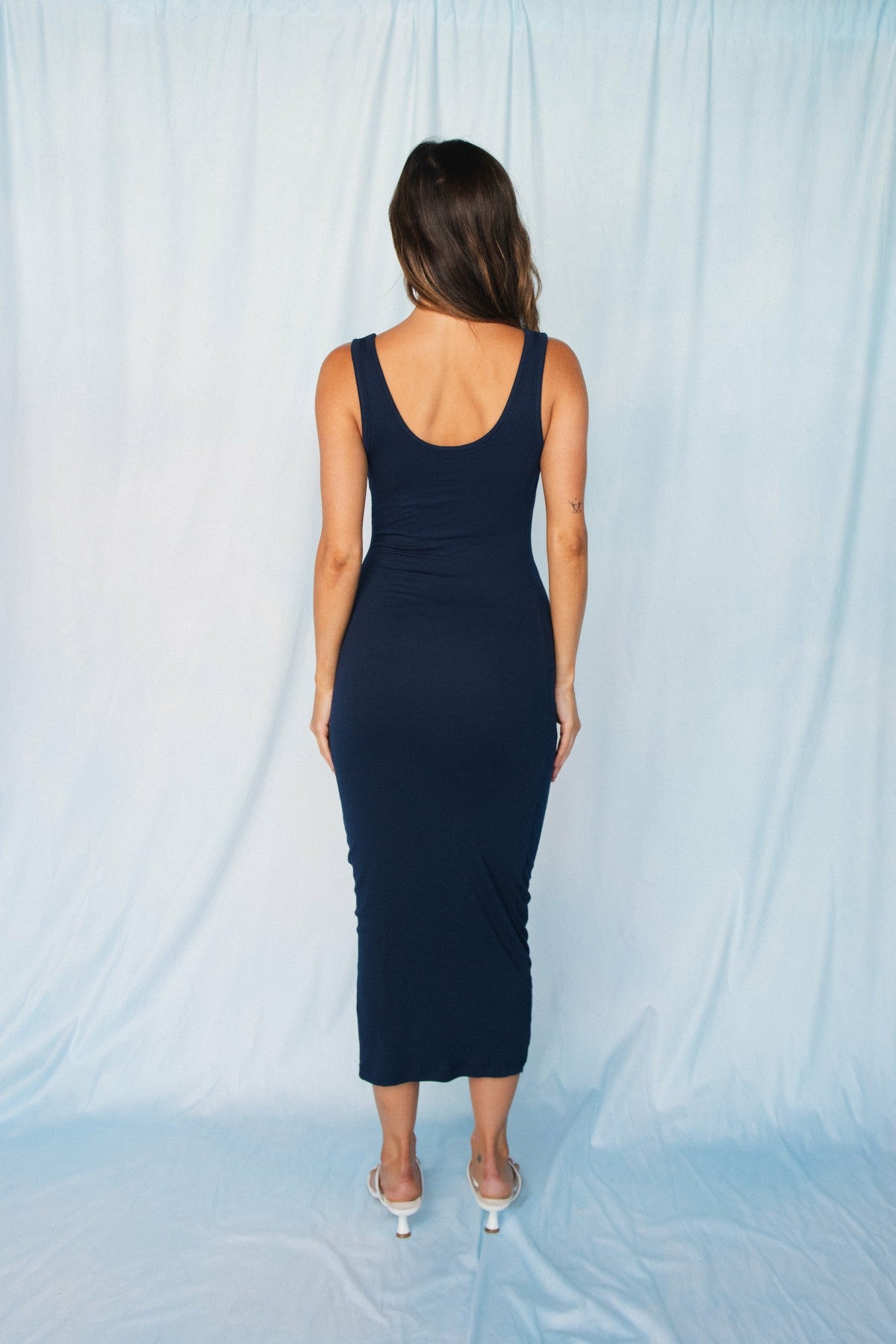 Alex Dress Ribbed in Twilight | Skatie