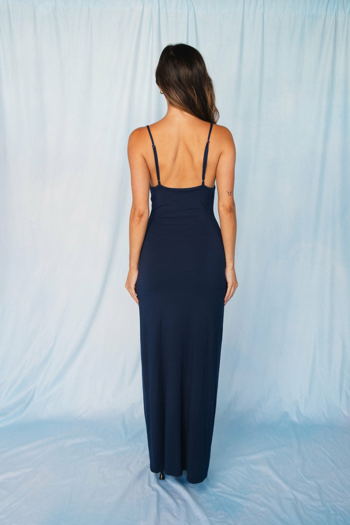 Samantha Maxi Dress Jersey in Twilight | Skatie