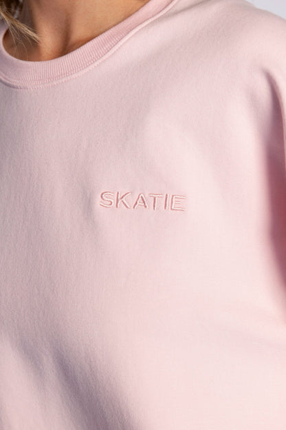 CLOUDLUX Chris Crewneck in Bubblegum | Skatie