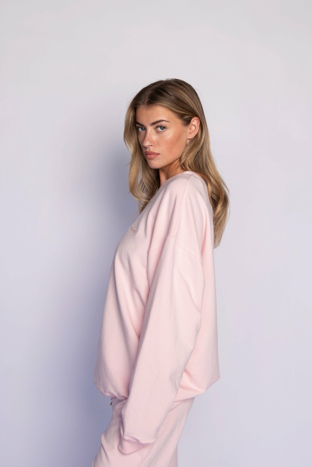 CLOUDLUX Chris Crewneck in Bubblegum | Skatie