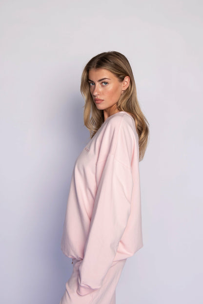 CLOUDLUX Chris Crewneck in Bubblegum | Skatie