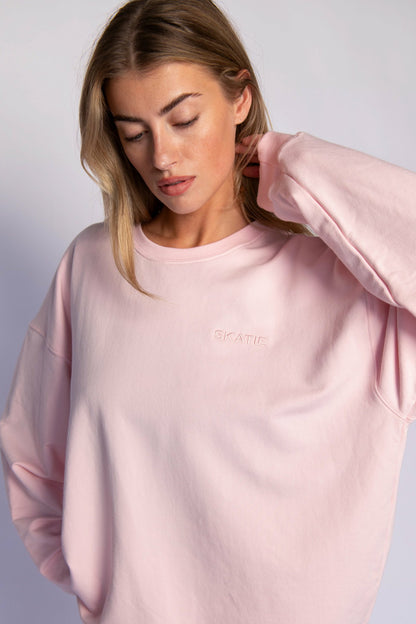 CLOUDLUX Chris Crewneck in Bubblegum | Skatie