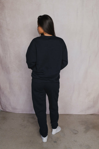 Ultralux Chris Crewneck in Black | Skatie