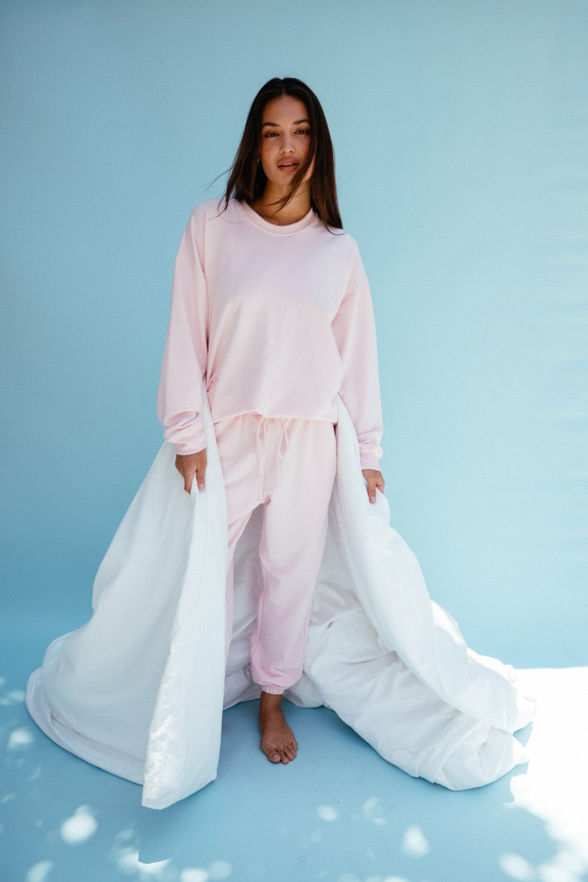 CLOUDLUX Chris Crewneck in Bubblegum | Skatie