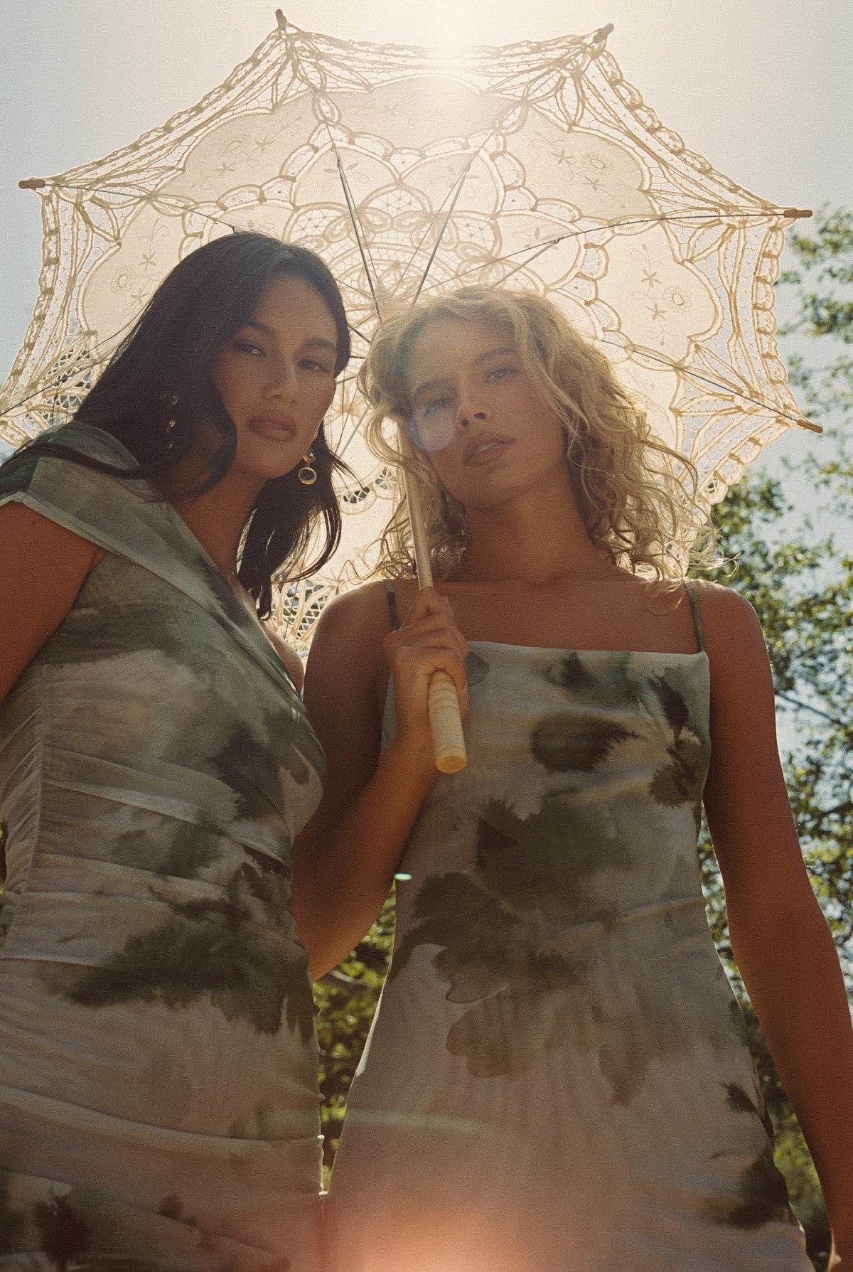 Samantha Maxi Dress Mesh in Sardinia | Skatie