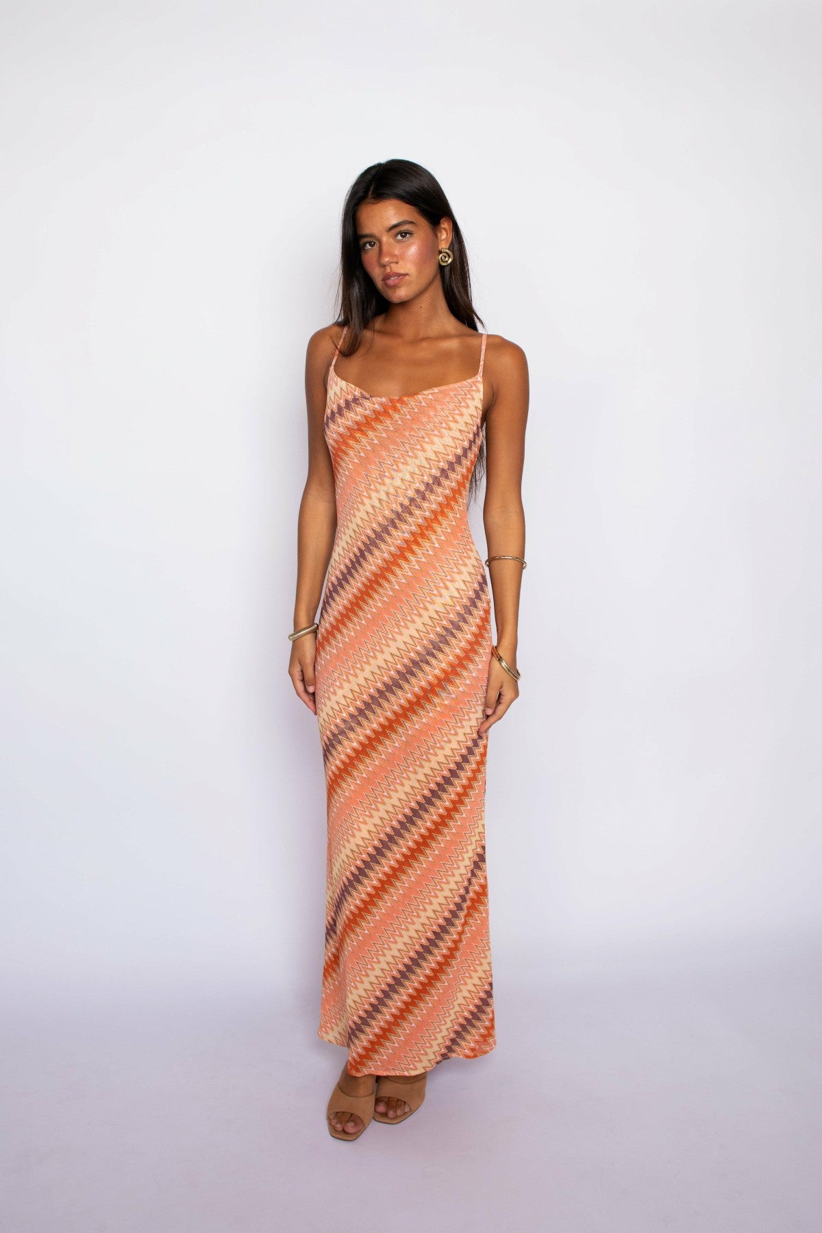 Samantha Maxi Dress Mesh in Puglia | Skatie