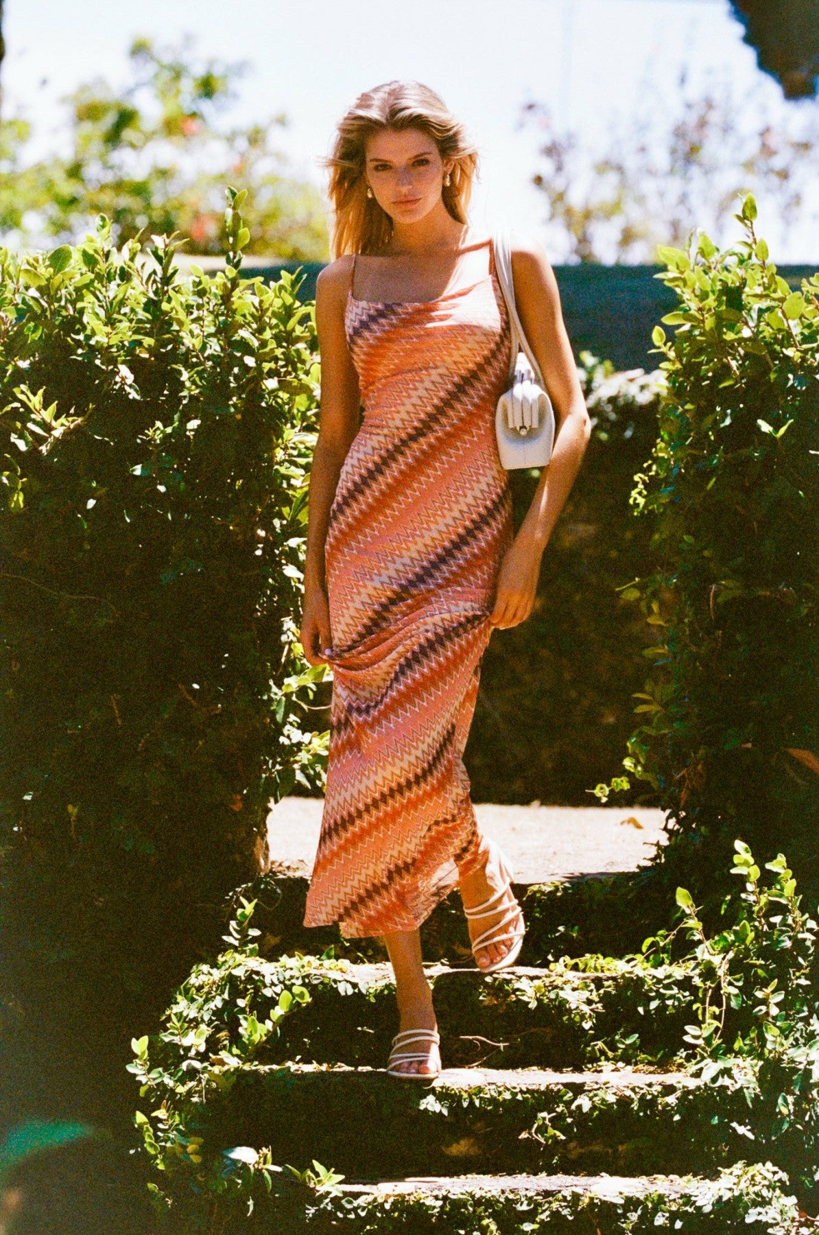 Samantha Maxi Dress Mesh in Puglia | Skatie