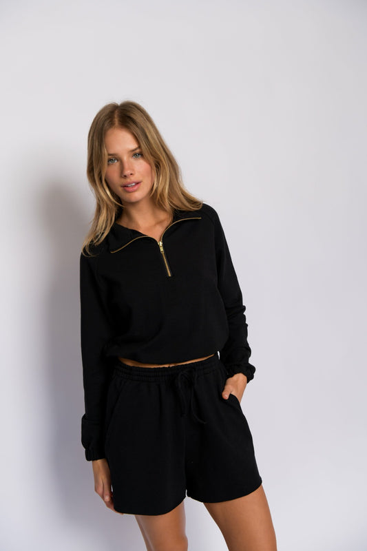 CLOUDLUX Kenzie Pullover in Black | Skatie