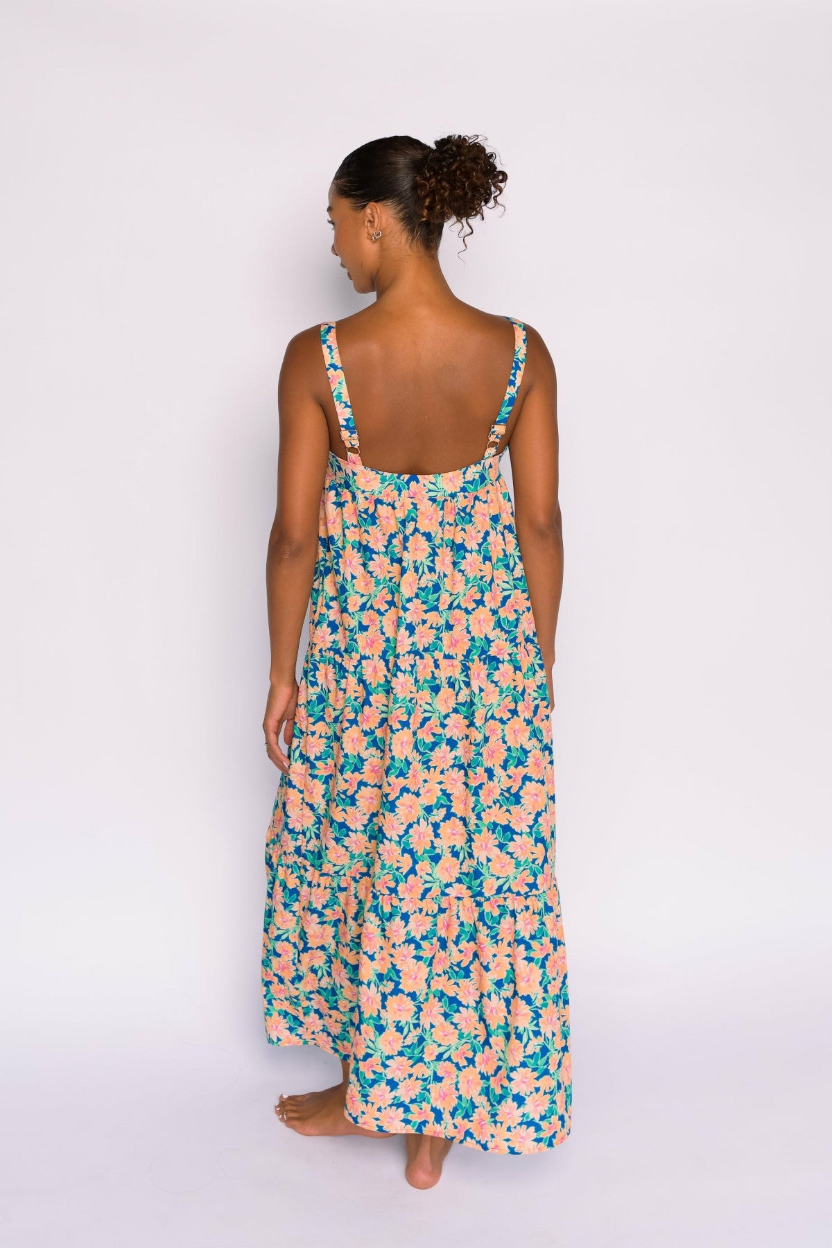 Leo Dress Ecovoile in Sunflower | Skatie