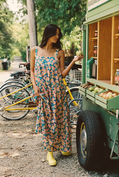 Leo Dress Ecovoile in Sunflower | Skatie
