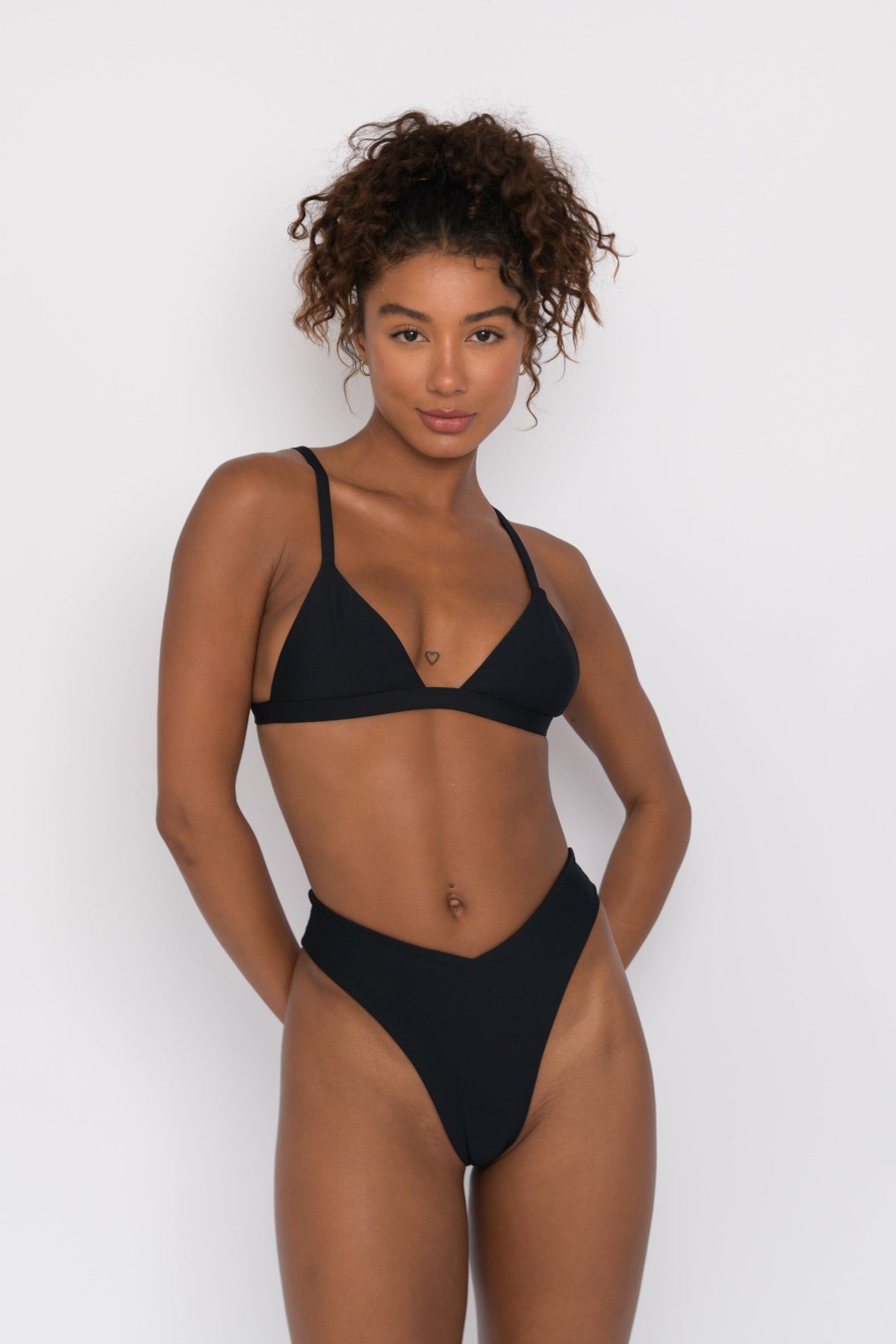 Iggy Bikini Bottom in Black | Skatie