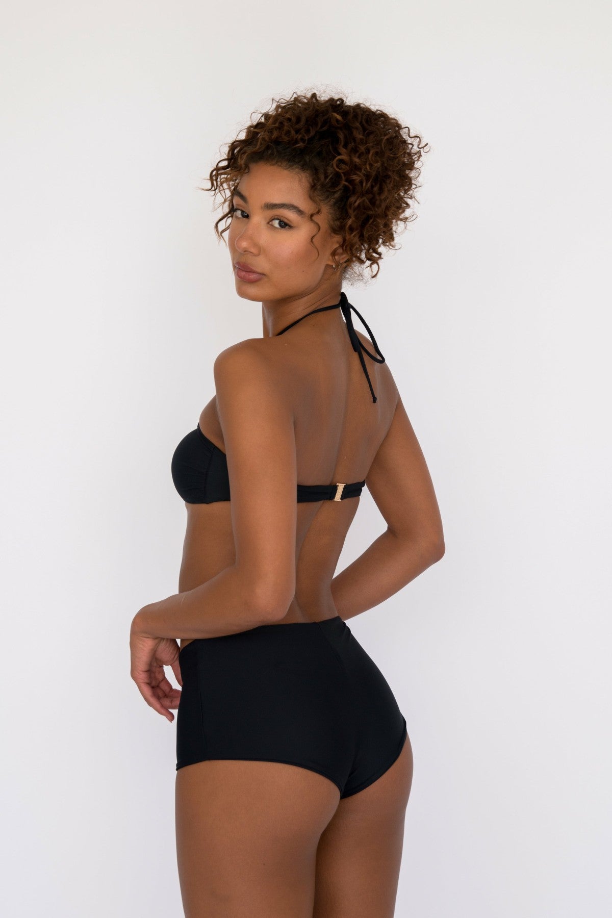 Jean Bikini Top in Black | Skatie