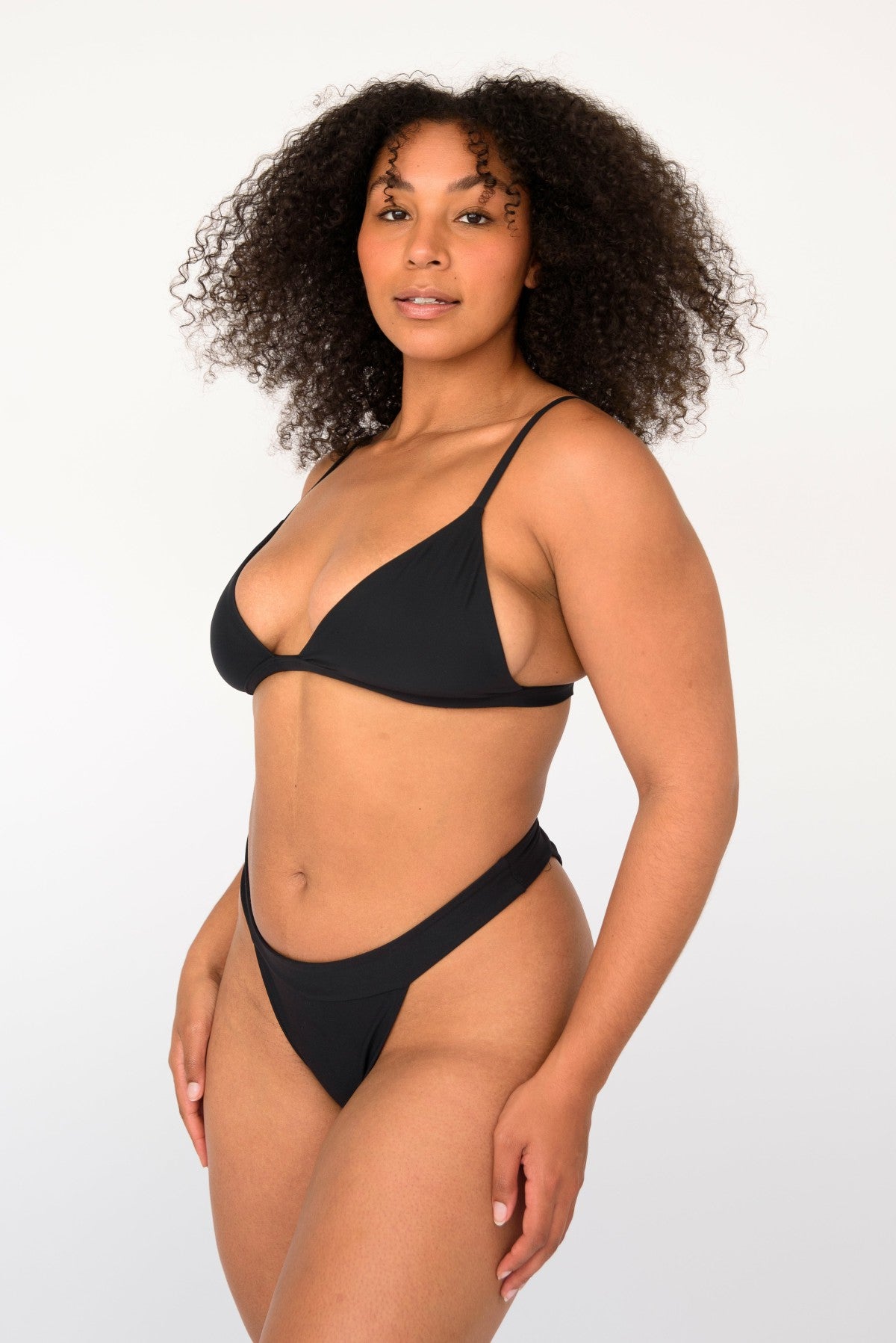 Kourtney Bikini Top in Black | Skatie